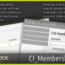 CodeIgniter Membership Script