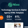 Nixo - IT Services Startup Agency Bootstrap 5 Template