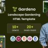 Gardeno  - Gardening and Landscaping WordPress Theme