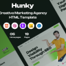 Hunky - Creative Agency & Portfolio HTML Template