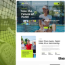 Adelux - Padel Club & Community HTML Bootstrap Template