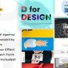 Derry - Colorful Minimal Portfolio HTML Template